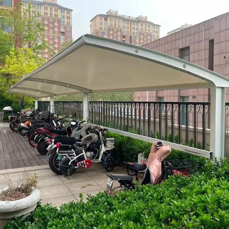 原平市膜结构电动车棚