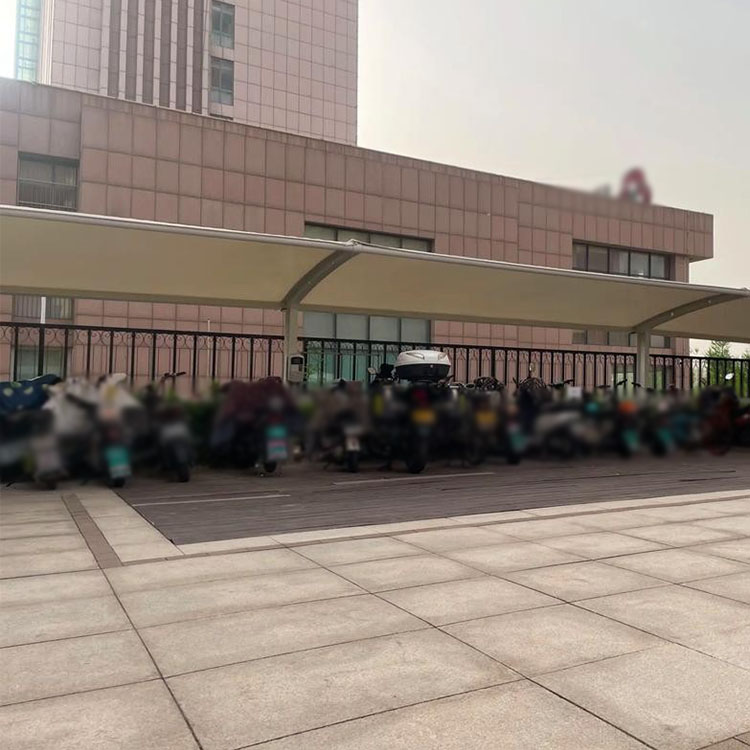 原平市膜结构电动车棚